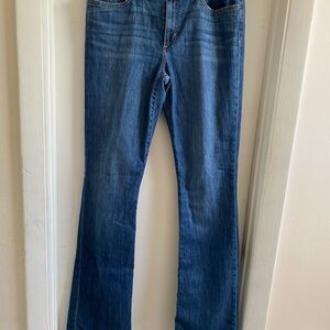 Joe's Jeans Blue Flare Wide Leg Denim
